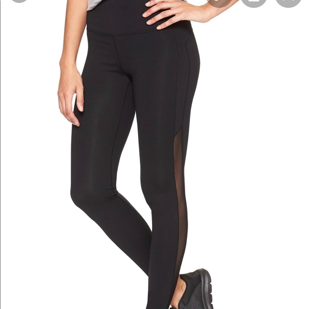 Gap fit GFast full leggings with mesh